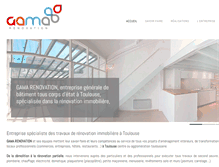 Tablet Screenshot of gama-renovation.com